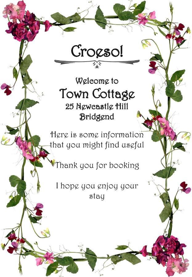 Town Cottage Ground Floor Appartment Bridgend  Luaran gambar